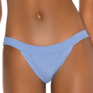 Frankies bikinis “Cole” bottoms in blue jean(PR)